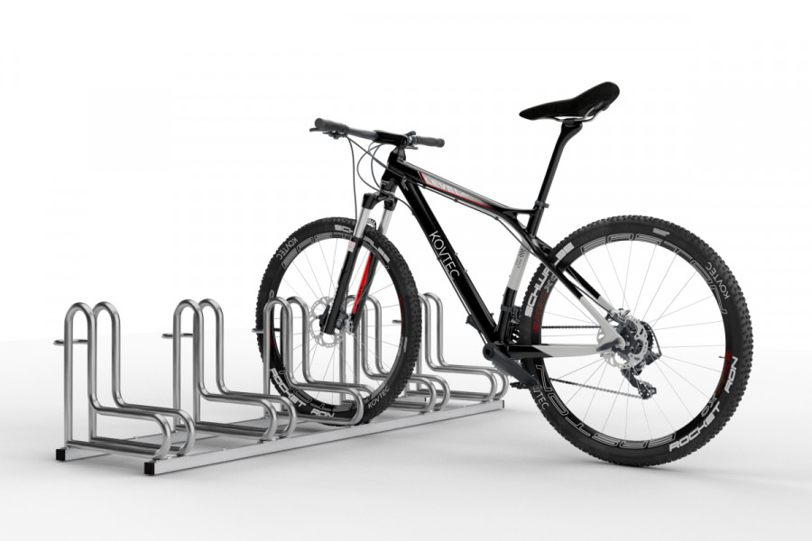 IQ kerékpártároló 5 személyes, rozsdamentes acél