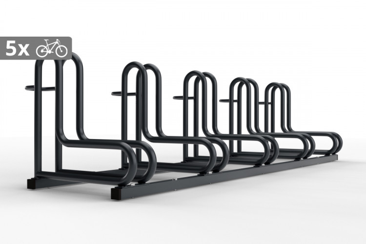 IQ 5 személyes kerékpártároló, színes