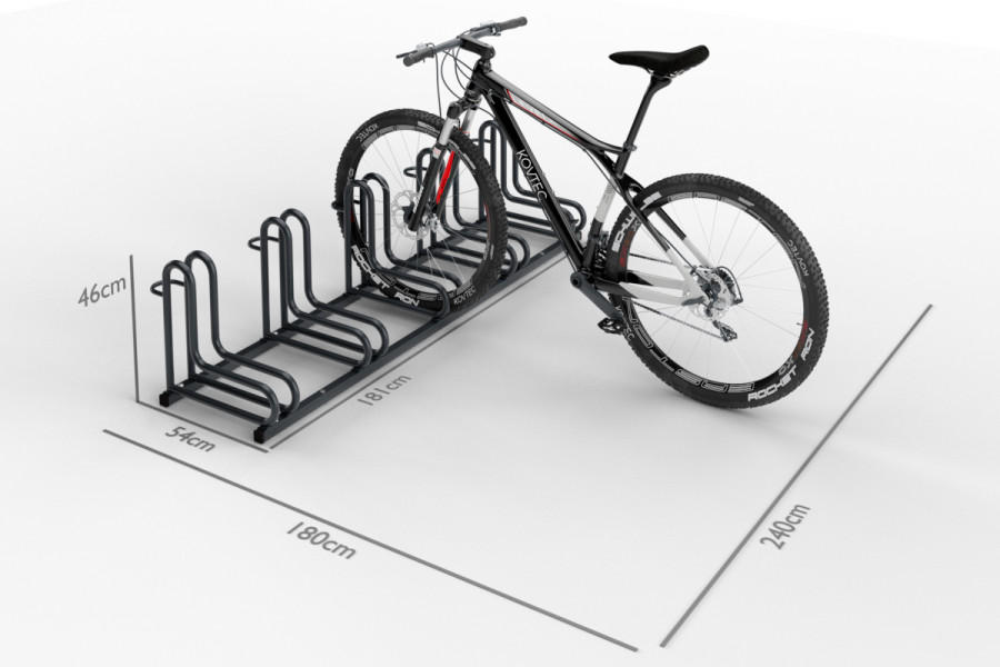 IQ 5 személyes kerékpártároló, színes
