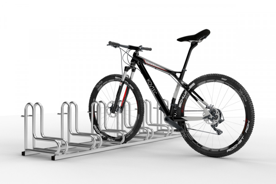 IQ 6 személyes kerékpártároló, horganyzott	