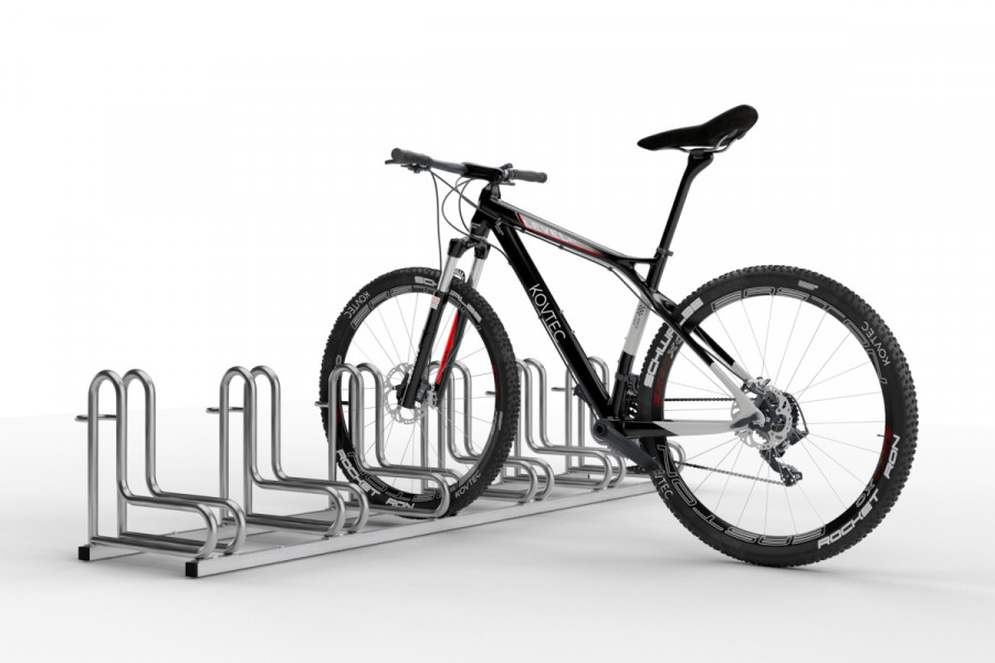 IQ 6 személyes kerékpártároló, rozsdamentes acél