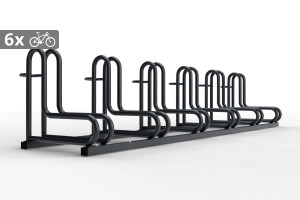 IQ 6 személyes kerékpártároló, színes