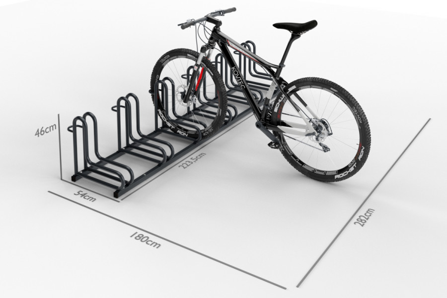 IQ 6 személyes kerékpártároló, színes
