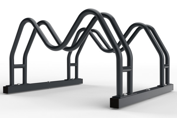 Kétoldalas kerékpártartó MEGA, színes