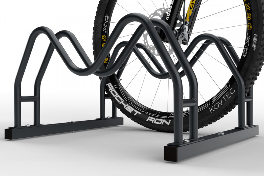 Kétoldalas kerékpártartó MEGA, színes