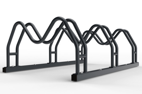 Kétoldalas kerékpártartó MEGA, színes