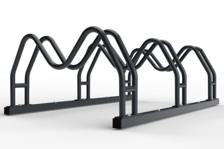 Kétoldalas kerékpártartó MEGA, színes