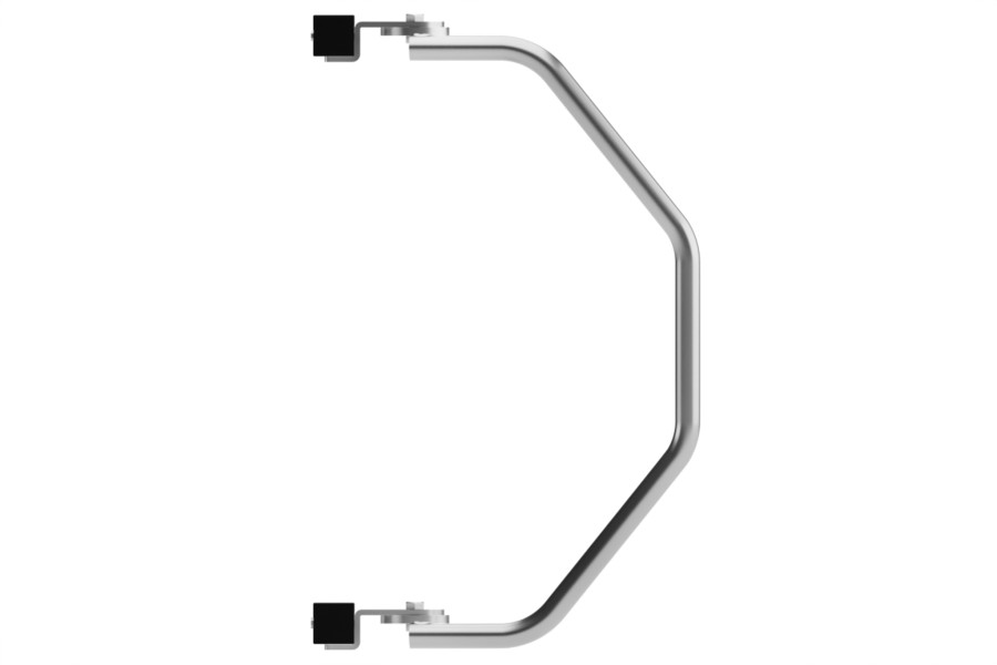 Falra szerelhető 2 kerékpártartó, horganyzott