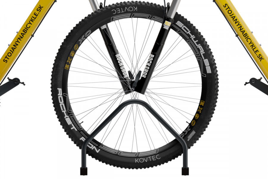 Kétoldalas kerékpártartó 5 db-os kiszerelésben, VARIOS 5 férőhelyes, színes