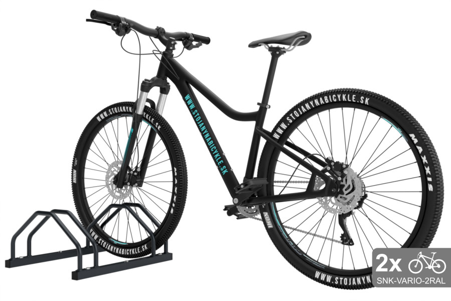 Kétoldalas VARIO kerékpártároló, 2 személyes, színes