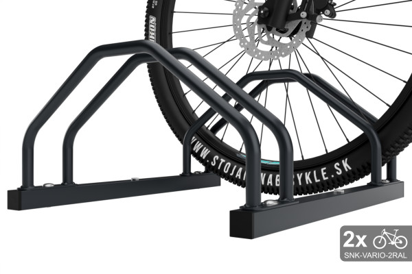 Kétoldalas VARIO kerékpártároló, 2 személyes, színes