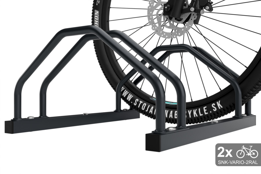 Kétoldalas VARIO kerékpártároló, 2 személyes, színes