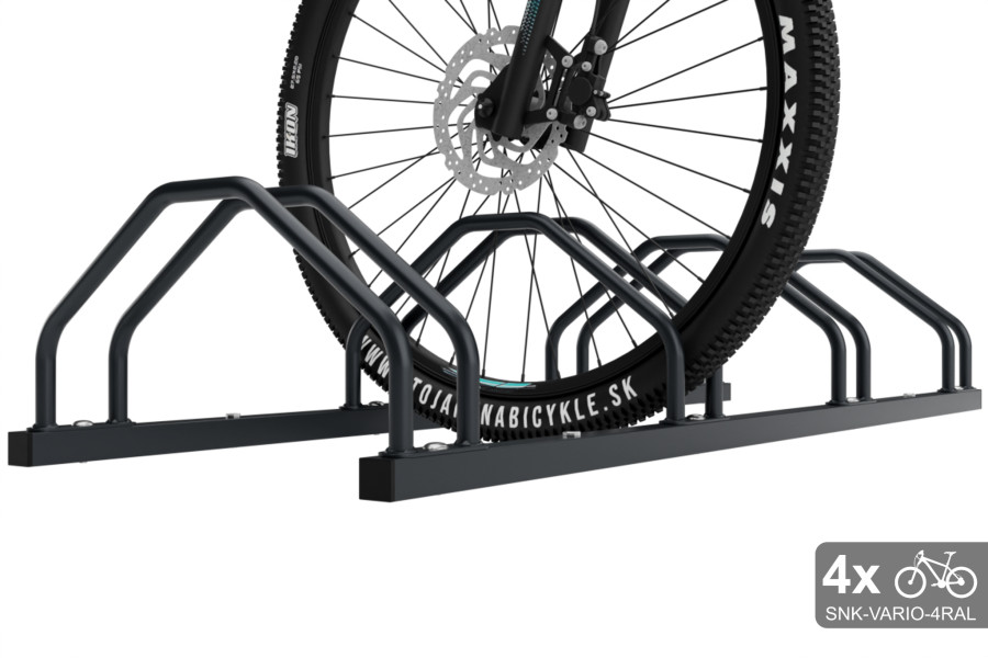 Kétoldalas kerékpártartó 4 db VARIO 4 személyes, színes