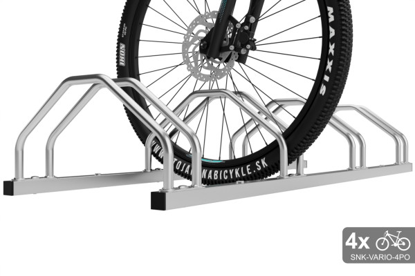 Kétoldalas, 4 kerékpáros tartó, VARIO 4 személyes, horganyzott