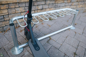 Rollertartó 6 férőhelyes, 120 cm, horganyzott