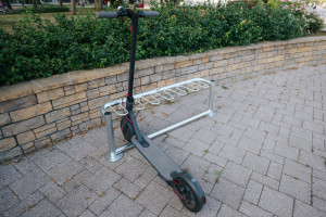 Rollertartó 6 férőhelyes, 120 cm, horganyzott