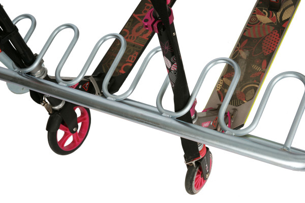 Rollertartó 6 férőhelyes, 120 cm, horganyzott