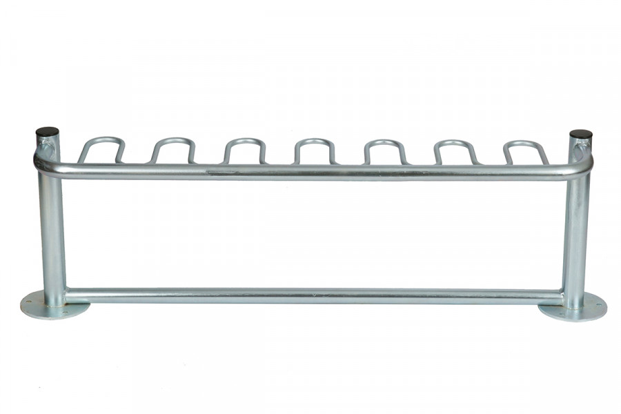 Rollertartó 6 férőhelyes, 120 cm, horganyzott