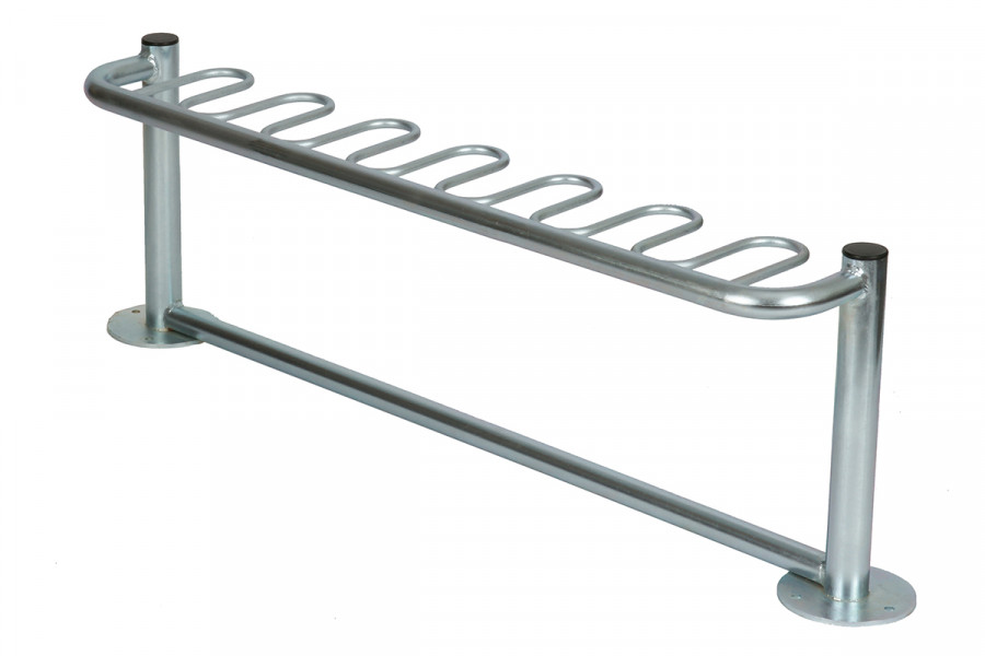 Rollertartó 6 férőhelyes, 120 cm, horganyzott