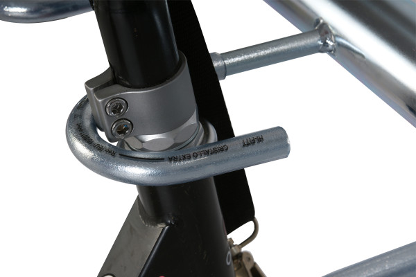 Rollertartó állvány 5 férőhelyes, 100 cm, horganyzott