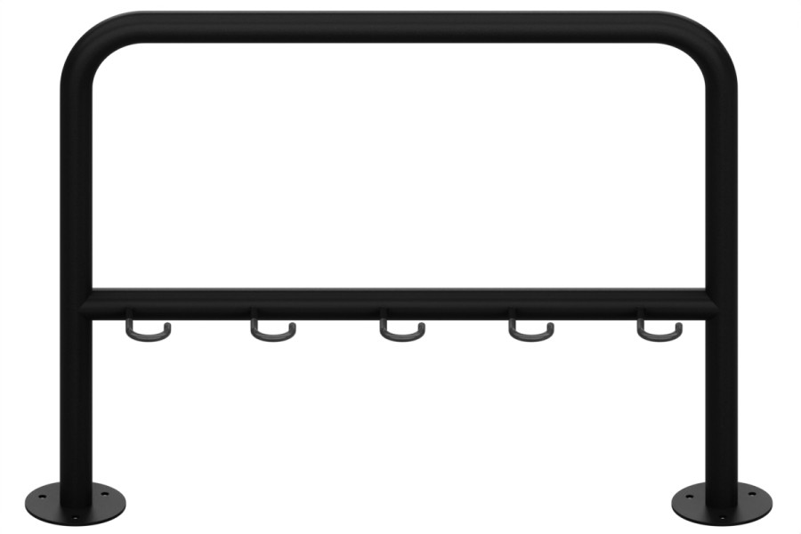 Rollertartó 5 férőhelyes, 100 cm, színes