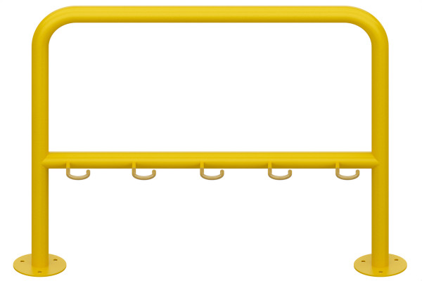 Rollertartó 5 férőhelyes, 100 cm, színes