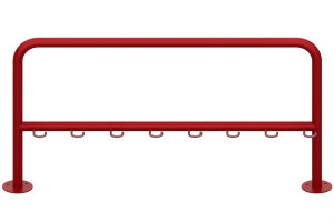 Rollerállvány 8 személyes, 150 cm, színes