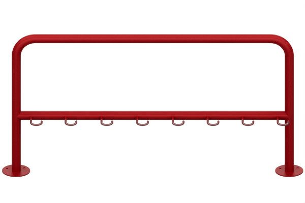 Rollerállvány 8 személyes, 150 cm, színes