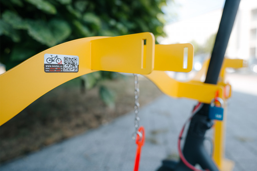 Rollertartó 10 férőhelyes, egyoldalas