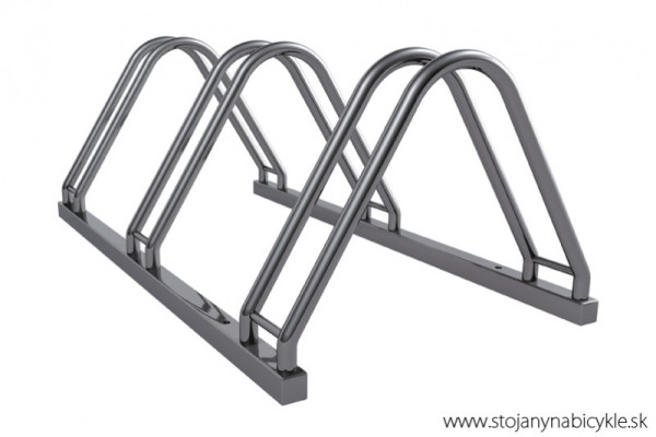 Kétoldalas kerékpártartó 8 db VARIO 8 személyes OLD, horganyzott