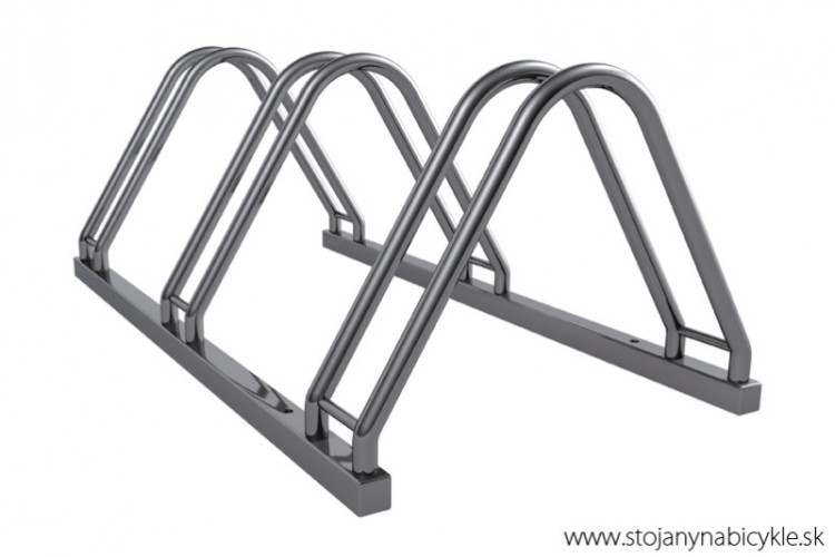 Kétoldalas kerékpártartó 8 db VARIO 8 személyes OLD, horganyzott