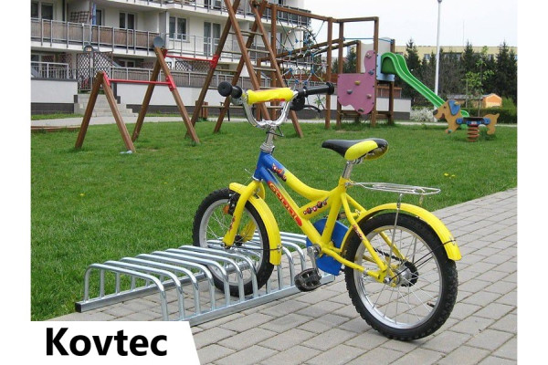 Kétoldalas gyermekkerékpár-tartó, horganyzott